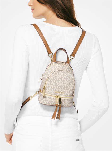 plecak rhea michael kors|Michael Kors mini rhea backpack.